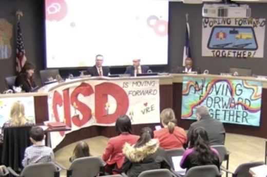 Coppell board meeting