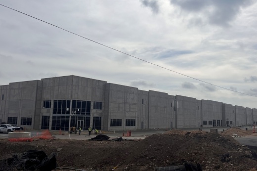 Alliance Industrial Company is expected to complete Corridor Commerce Center this May. (Zara Flores/Community Impact)