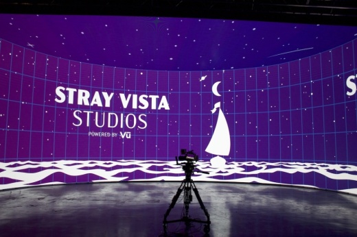 Stray Vista Studios will officially open its virtual production studio, equipped with virtual production volume wall, on Feb. 9. (Elle Bent/Community Impact)