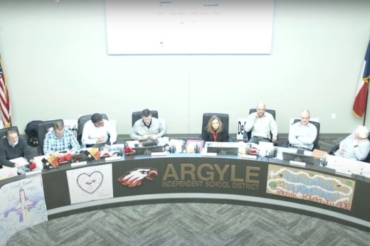 Argyle ISD board approved the district's calendar for the 2023-24 school year. (Courtesy Argyle ISD)