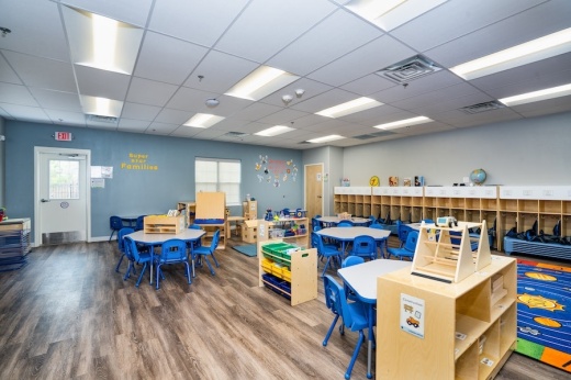 The early childhood education center spans 10,800 square feet and will serve up to 200 children ages 6 weeks to 6 years old. (Courtesy The Howard Hughes Corp.)
