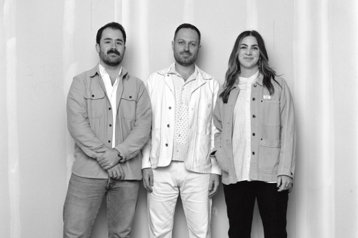 Holiday Executive Chef Peter Klein (left) and Holiday co-owners John DiCicco and Erin Ashford. (Courtesy Holiday)