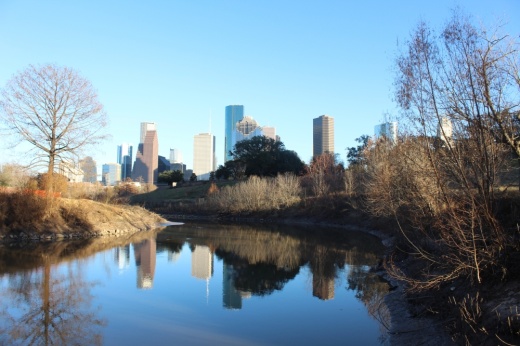 Officials with the Harris County Flood Control District and the Army Corps of Engineers announced Feb. 14 that an agreement had been reached over how to move forward with flood mitigation studies targeting Buffalo Bayou. (Shawn Arrajj/Community Impact)