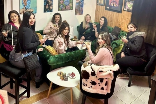 The social room is a full-service cocktail bar with specialty drinks including espresso martinis and smoked old fashioneds. (Courtesy The Weird Sister Boutique and Social Room)