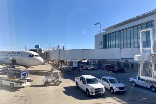 In 2022, the total number of passengers who flew out of the Barbara Jordan Terminal increased approximately 56% from 2021. The total number of passengers from the South Terminal in 2022 increased about 23%. (Elle Bent/Community Impact)