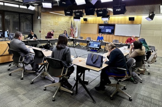 Austin ISD met with members of Austin City Council and Travis County Commissioners Court to discuss the district's top priorities during the 88th legislative session. (Amanda Cutshall/Community Impact)
