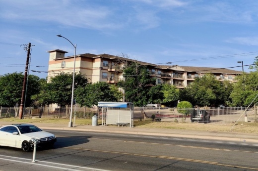 Austin plans to link dozens of vouchers with a permanent supportive housing facility expansion next to City View Apartments on Parker Lane, acquired by the city last year. (Ben Thompson/Community Impact)