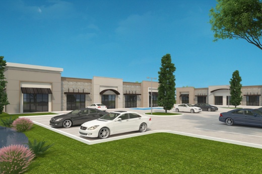 rendering of clover's plaza