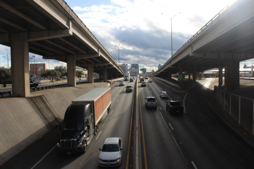 TxDOT’s plan to widen the central portion of I-35 is slated to begin in mid-2024 and last eight years. (Ben Thompson/Community Impact)