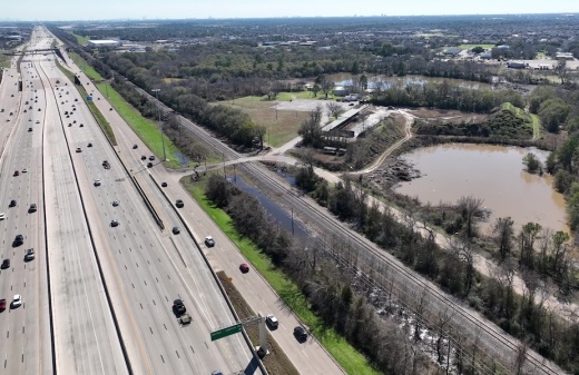 The property at 24815 Hwy. 290, Cypress, is on the south side of Hwy. 290 between Fry and Barker Cypress roads. (Courtesy Compass)