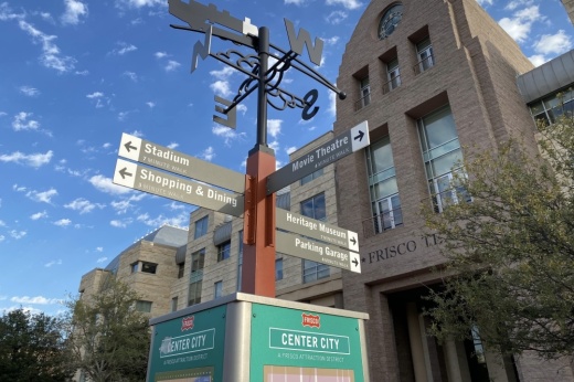 Frisco city officials at a Feb. 27 town hall meeting said they hope the 4th Street Plaza and surrounding redevelopments will create a pedestrian-friendly environment in the Rail District. (Alex Reece/Community Impact)