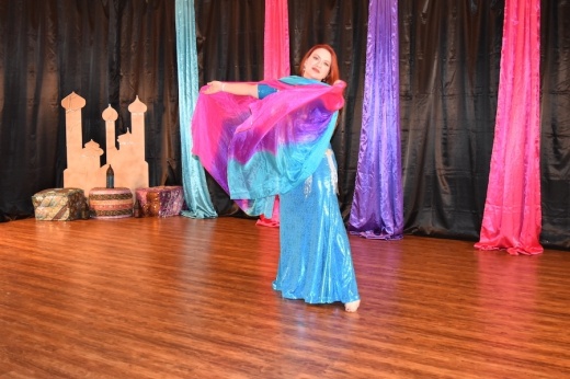 Kelli Nottingham teaches belly dancing classes in the Cy-Fair area. (Courtesy Belly Dance Alchemy)