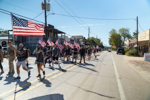 The Montgomery Texas Ruck Club is hosting a 5K march to honor the military. (Courtesy Montgomery Texas Ruck Club)