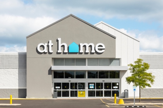 Exterior of an At Home store location