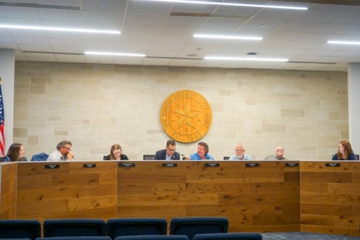 The new elementary campus is located on Klein Road and is anticipated to open in August 2024. (Sierra Martin/Community Impact)