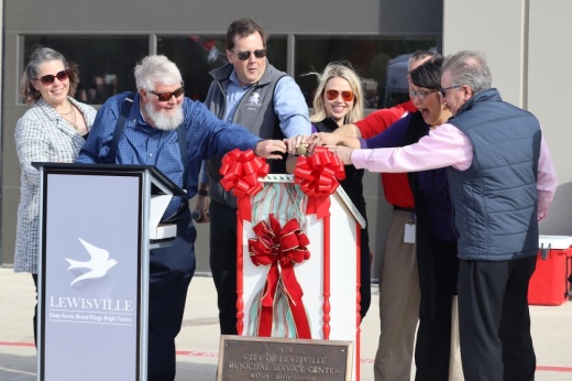 Lewisville's new Facilities and Fleet Maintenance Building opened March 6. (Courtesy city of Lewisville)