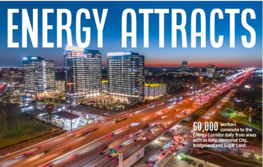 The Redefining Energy rebrand campaign is led by the Energy Corridor Management District, which funds various maintenance and beautification projects in the corridor, including infrastructure improvements, public safety and security, and transportation and mobility. (Courtesy Energy Corridor management District)