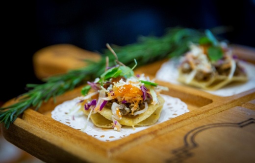 Guests will enjoy a variety of food, starting with the H-E-B Gourmet Nacho Bar, plus other foods provided by Chef's United, State Fare Kitchen & Bar, Goya Foods, Gringo's and Thistle Draftshop. (Courtesy Food & Vine Time Productions)