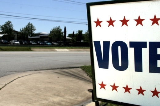 vote sign