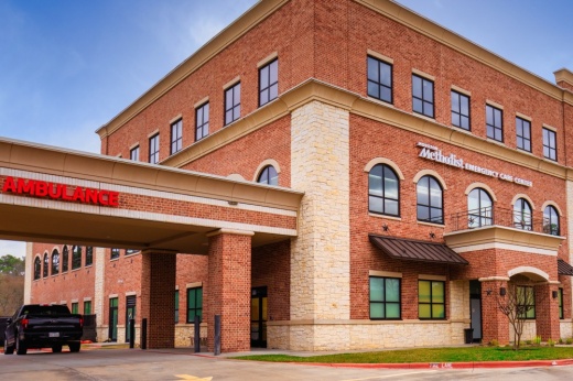 Houston Methodist Willowbrook Hospital's emergency care center, located within the Magnolia Landmark building in Magnolia, opened Feb. 22. (Courtesy Houston Methodist Willowbrook Hospital)