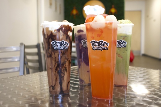 bubble or boba tea drinks