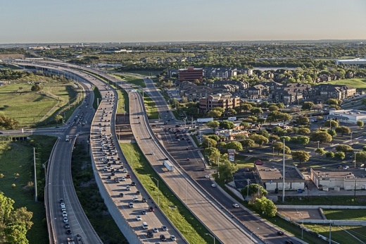 The MoPac highway in Austin.