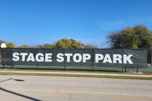 Easter activities will be held at Stage Stop Park. (Jarrett Whitener/Community Impact)