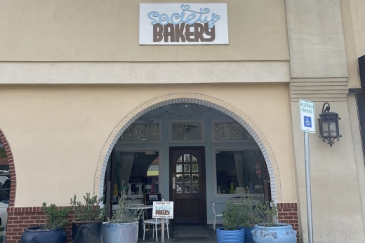 The storefront of Society Bakery on Greenville Avenue.