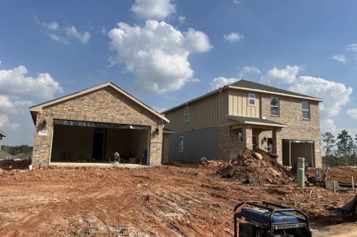 There are currently 40 homes under construction in the community. (Peyton MacKenzie/Community Impact)