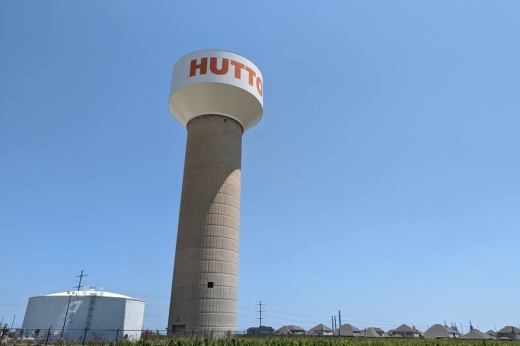 Photo of a water tower in Hutto