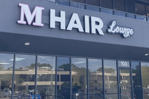 M Hair Lounge storefront