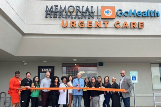 A new location of the Memorial Hermann-GoHealth urgent care chain opened April 3 at 1424 W. Gray St., Houston, just west of Waugh Drive. (Courtesy Memorial Hermann-GoHealth)