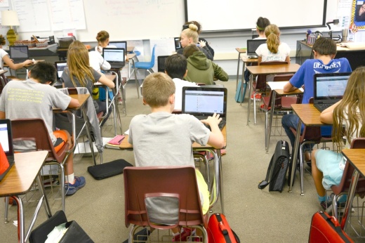 The $50.82 million Proposition B includes funding for technology equipment such as a refresh for student and staff devices. (Courtesy Leander ISD)