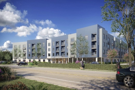 A proposed 150-unit apartment complex was rejected at an April 17 City Council meeting. (Courtesy Missouri City)