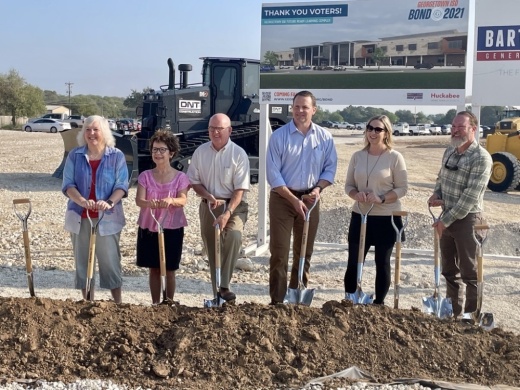 On April 17, the Georgetown ISD board of trustees approved the name of the Future Ready Complex, which broke ground in September. (Claire Shoop/Community Impact)