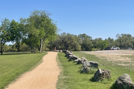 The third phase of San Gabriel Park improvements will turn open fields at the park into a festival space. (Claire Shoop/Community Impact)