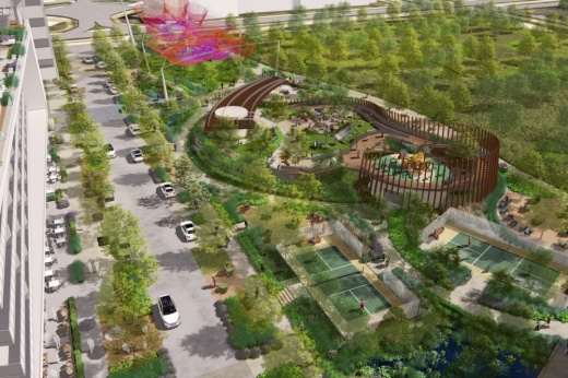 Kaleidoscope Park rendering