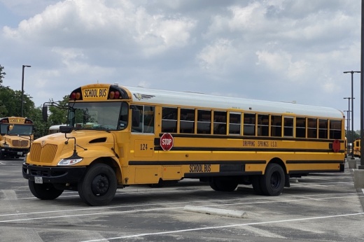 school bus in a parking lot