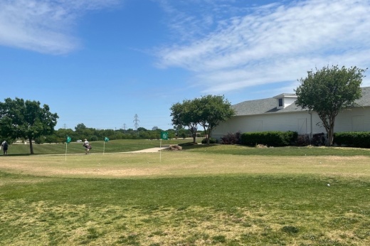 Putting practice course at The Golf Ranch