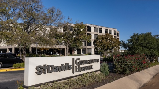 exterior of St. David's Georgetown Hospital