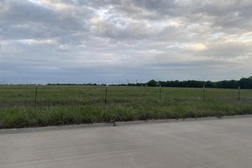 field for proposed school, city park in frisco
