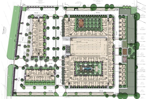 Updated site map for Fairfield PUD