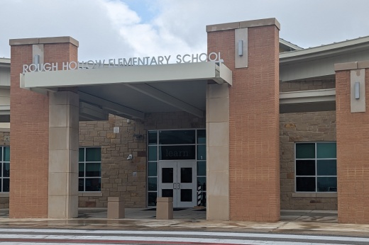 exterior of Rough Hollow Elementary School