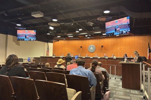 Round Rock City Council chambers