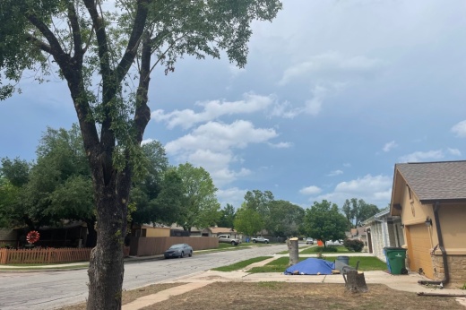 Williamson County is one of several in the Central Texas area subject to a National Weather Service severe thunderstorm warning issued just after 4 p.m. (Claire Shoop/Community Impact)