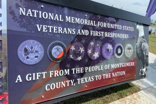 The visitors center was renamed Freedom Hall at Conroe according to Jimmie Edwards during an April 26 workshop meeting. (Courtesy Taylorized PR)