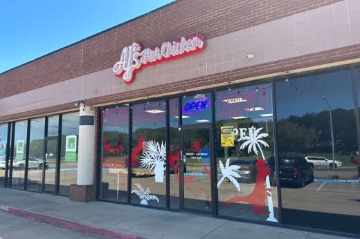 AJ's Hot Chicken location in Richardson