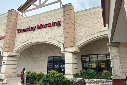After Tuesday Morning filed for Chapter 11 bankruptcy, the Round Rock location began its going-out-of-business sale at the end of April, with plans to close by the end of June, according to a store representative. (Brooke Sjoberg/Community Impact)