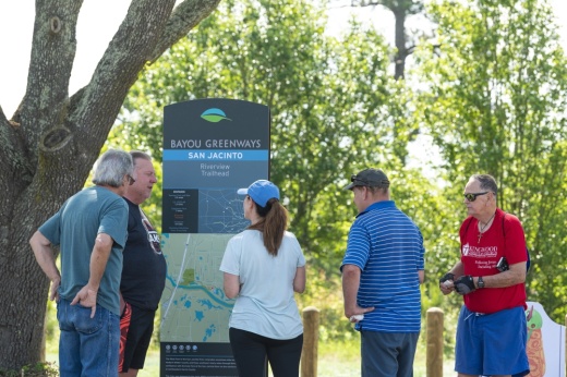 Kingwood residents can now traverse 2.5 miles of hike and bike trails following the opening of a new segment of the San Jacinto Bayou Greenway on April 15. (Courtesy Houston Parks Board)