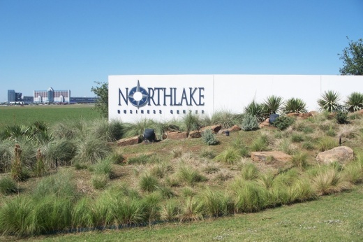 Northlake town sign